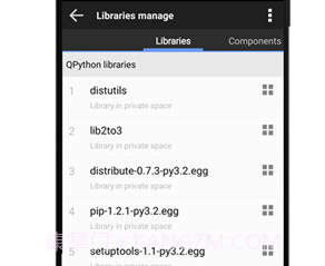 QPython3v1.3.9截图