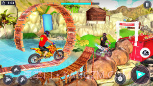 特技自行车高手1.10截图
