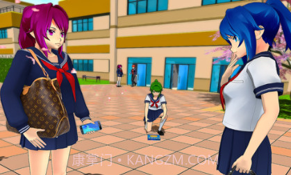 樱花动漫高中女生v1.0.9截图