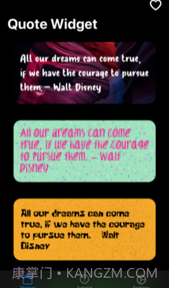 MotivationWidget:DailyQuotev1.11截图