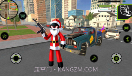 火柴人绳索英雄圣诞版v1.8截图