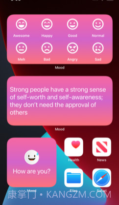 MoodTracker:)Widgetv1.1.12截图
