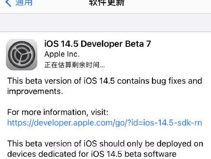 iOS14.5beat7描述文件v1.10截图