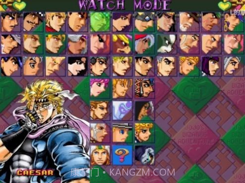 jojo乱斗mugenv1.6截图