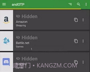andOTPv0.8.3.10截图
