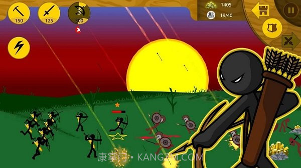 火柴人战争1000000金币钻石1.0.12截图