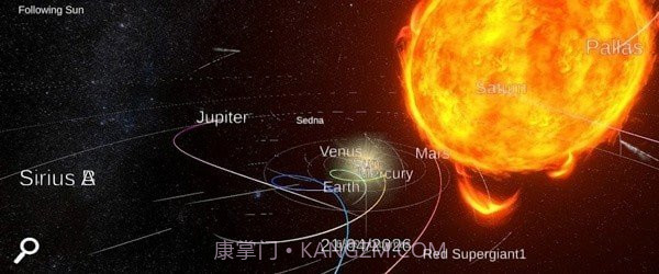 太阳系模拟器v0.10截图
