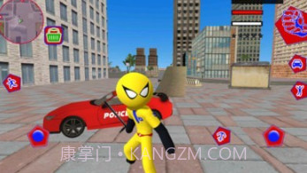 警察火柴人绳索英雄v1.16截图