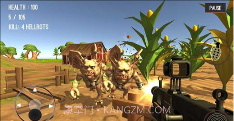 怪物狩猎城市射击安卓修改无限金币版V1.10截图