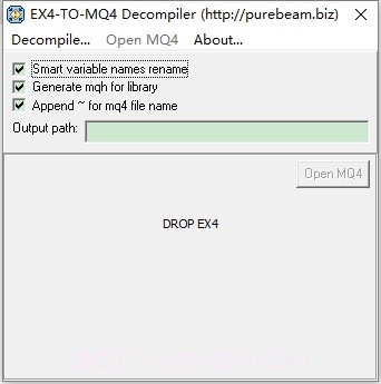 ex4 to mq4 最新版工具v2.51截图