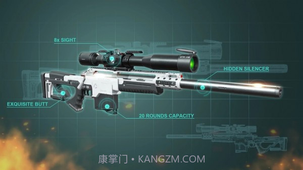 狙击手枪杀最新版1.3截图