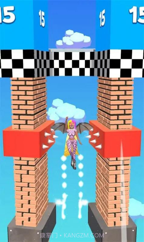 劈叉跳跃大师无限钻石1.18截图