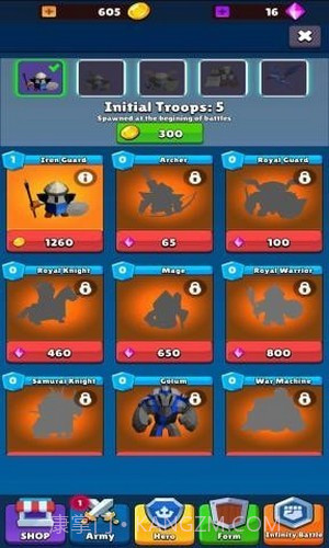 王国四军之战1.6.3截图