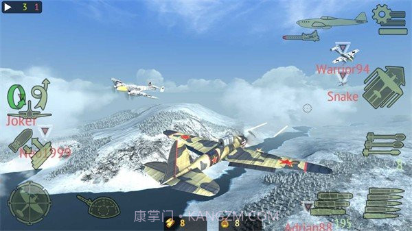 战机联机战斗无限金币版1.17截图