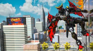 飞行蝙蝠机器人冒险v4鐎瑰宕渧1.18截图