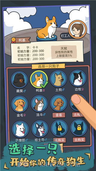 狗生模拟器存档版1.0.9截图