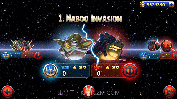 愤怒的小鸟星球大战2国际版1.9.25截图