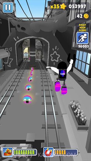 地铁跑酷入梦小治殃毁联动版截图3