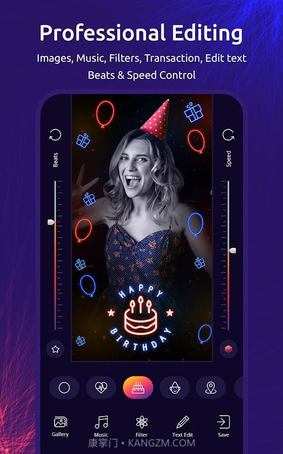 视频故事编辑器截图2