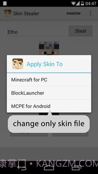 Minecraft皮肤偷取器截图1 Minecraft皮肤偷取器截图1