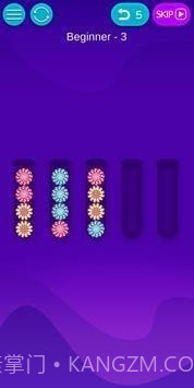 彩色气泡排序截图3