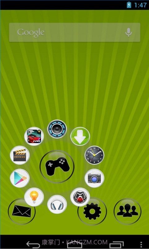 新型圆形桌面启动器截图2 新型圆形桌面启动器截图2