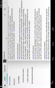 LaTeX编辑器截图2 LaTeX编辑器截图2