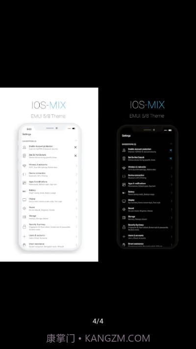 IOS Mix(华为EMUI5/8IOS主题)截图4 IOS Mix(华为EMUI5/8IOS主题)截图4