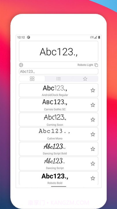 字体预览截图1 字体预览截图1