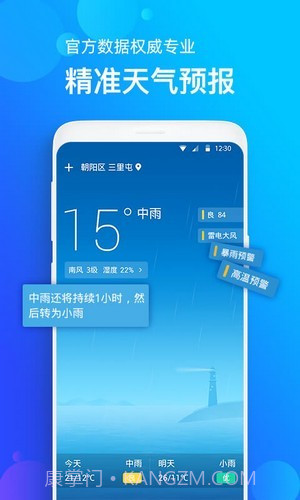 企鹅天气预报截图2