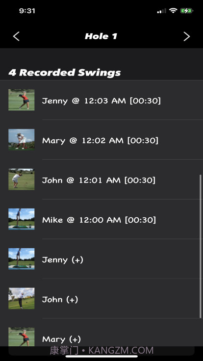 TMG追踪我的高尔夫截图3 TMG追踪我的高尔夫截图3