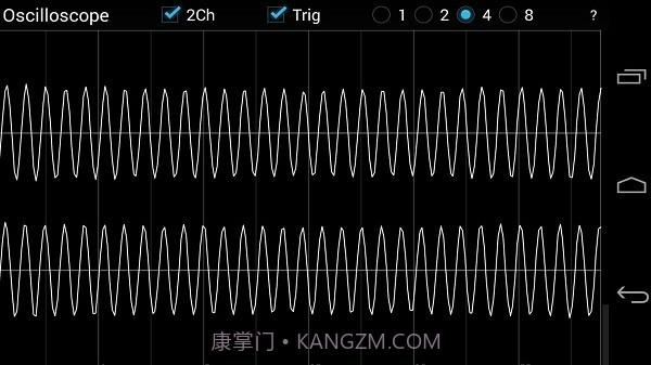 oscilloscope示波器截图2