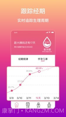 大姨妈生理期提醒截图1