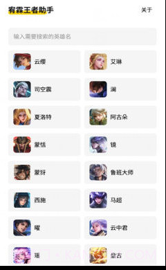 宥霖王者助手截图3 宥霖王者助手截图3