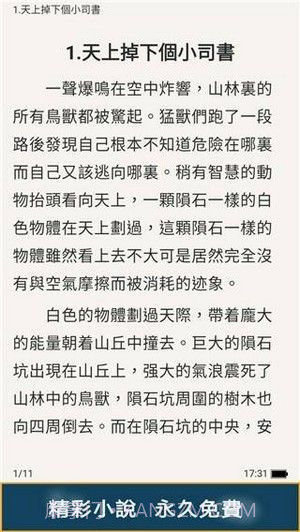 甜橙小說去除广告版截图3