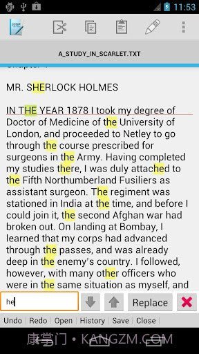 Jota+文本编辑器截图3