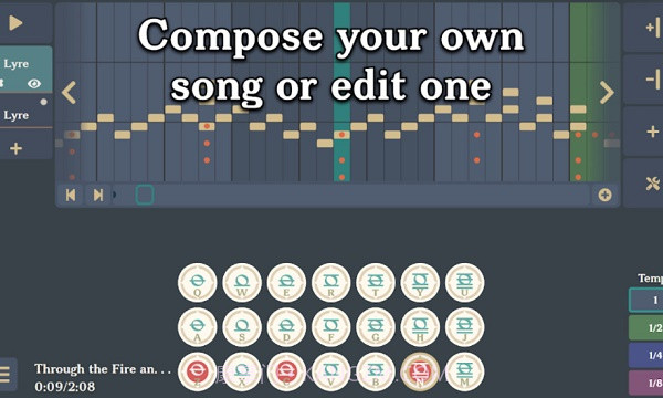 原神弹琴练习截图2 原神弹琴练习截图2