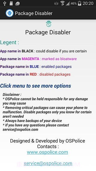 package disabler pro截图2