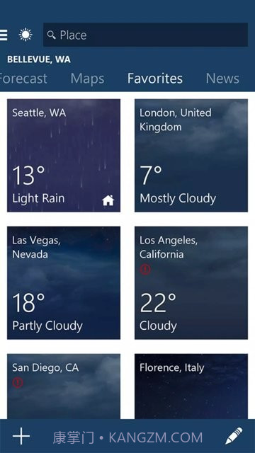 msn微软天气截图3 msn微软天气截图3