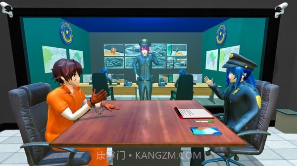 动漫女孩警察截图1