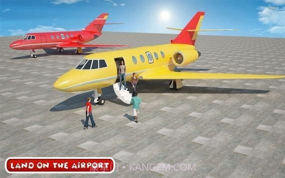 喷气式飞机飞行模拟截图1 喷气式飞机飞行模拟截图1