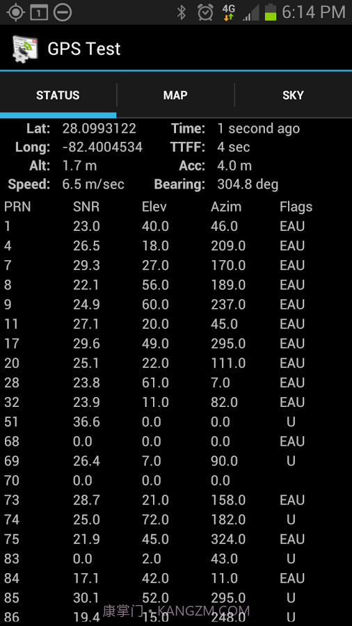 gpstest截图2 gpstest截图2