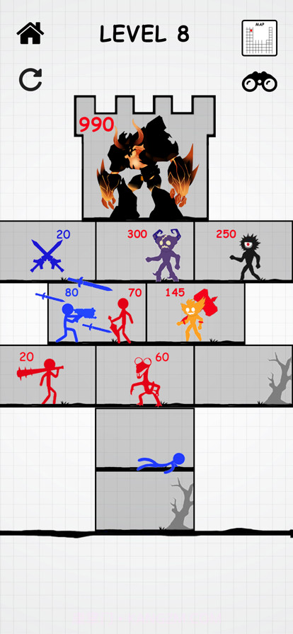 简笔图无尽的战斗截图1