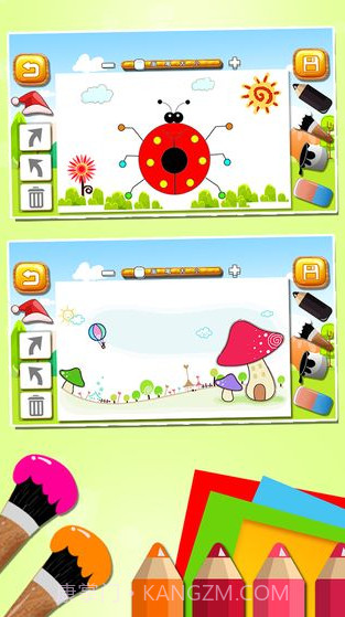 儿童涂鸦涂色简笔画截图1 儿童涂鸦涂色简笔画截图1