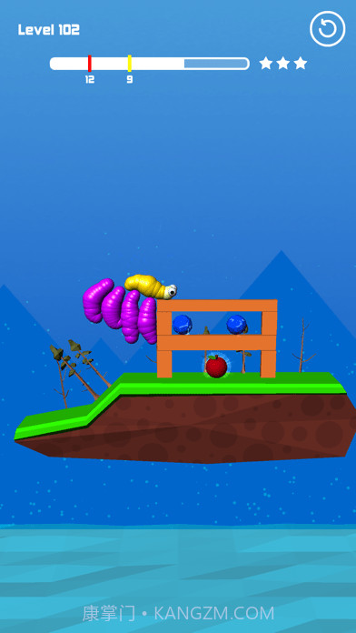 饥饿蚯蚓大闯关截图3 饥饿蚯蚓大闯关截图3