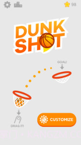 Dunk Shot中文版截图1 Dunk Shot中文版截图1