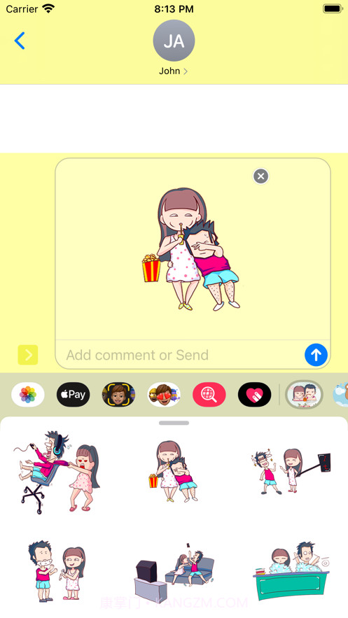 美好恋爱贴纸截图2 美好恋爱贴纸截图2