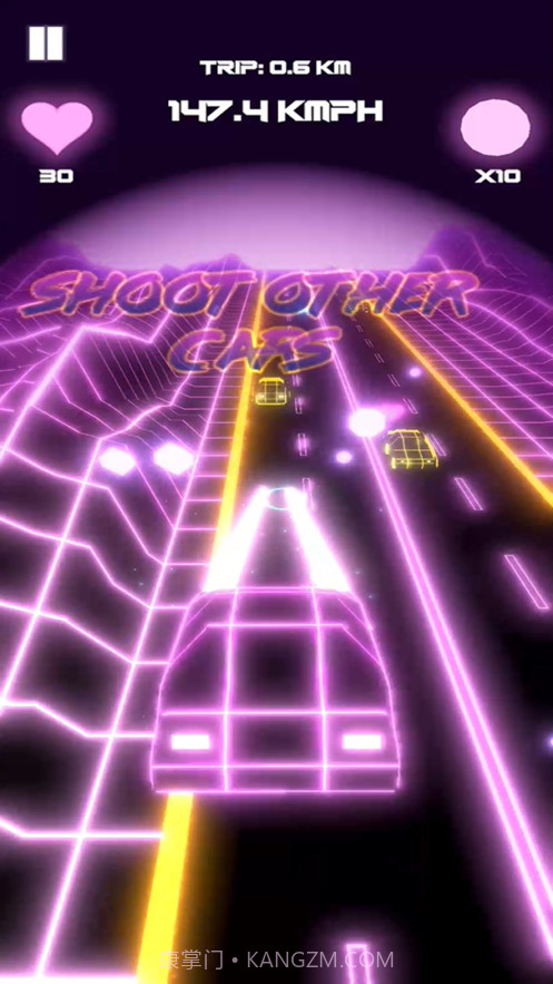 霓虹灯驱动器80年代的怀旧时代截图4