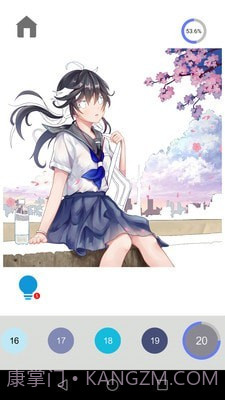 二次元数字涂色截图1