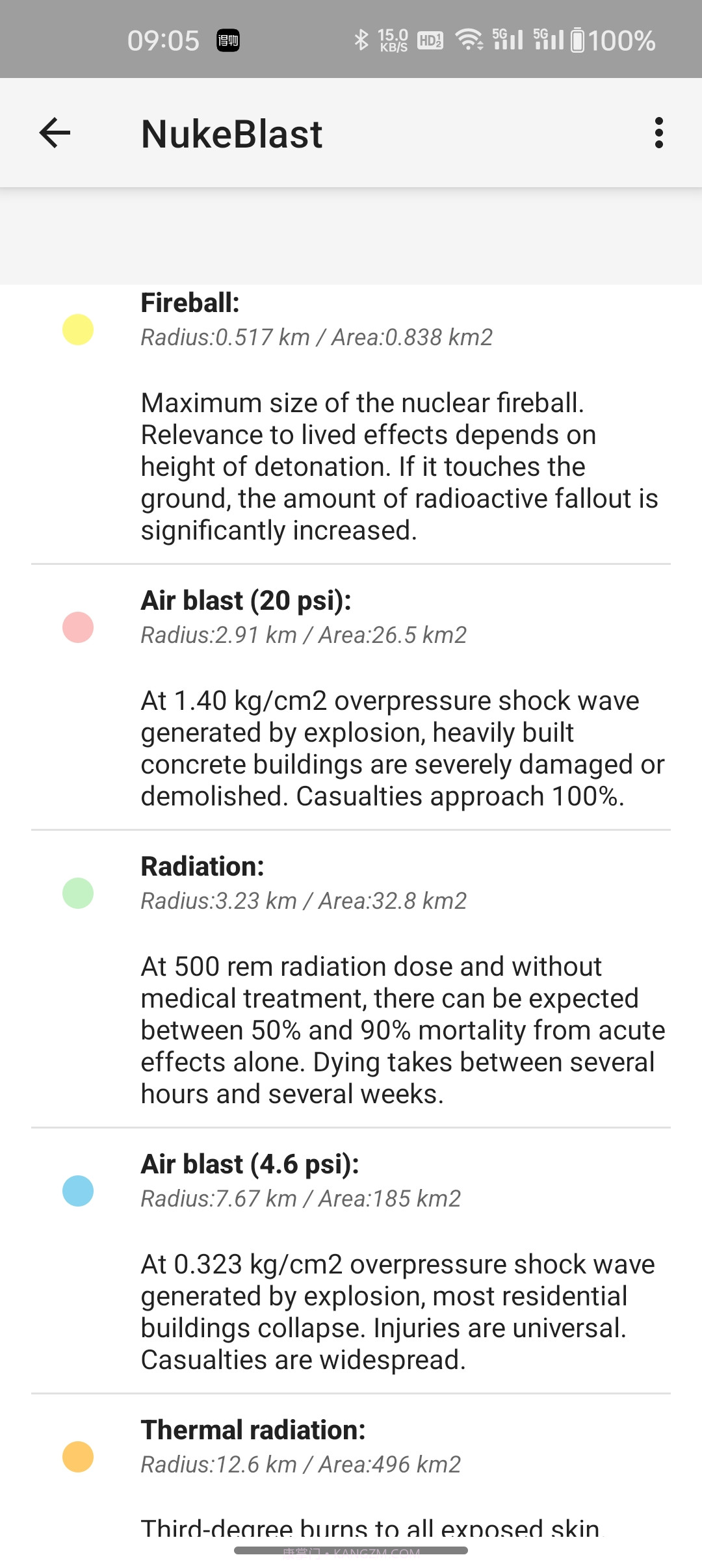 核爆计算模拟器截图3